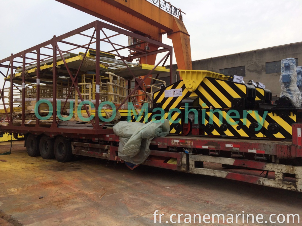 5 tonnes 13,5 m de grue à boom rigide Crane marine pour chantier naval